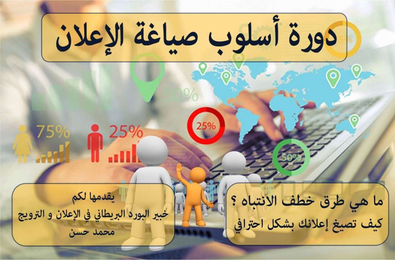 تعلم صياغة الإعلان عبر دورات تدريبية احترافية